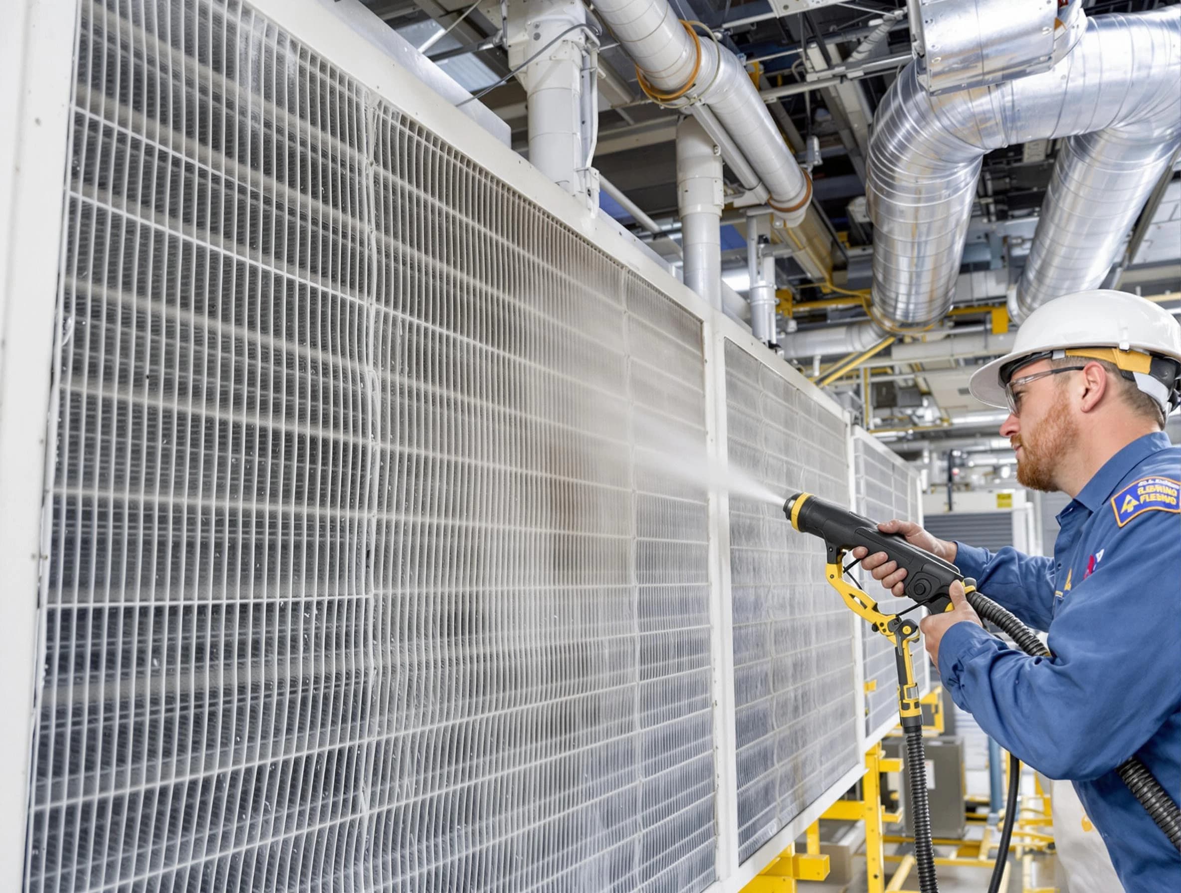 Professional commercial coil cleaning by Fort Lupton Air Duct Cleaning in Fort Lupton