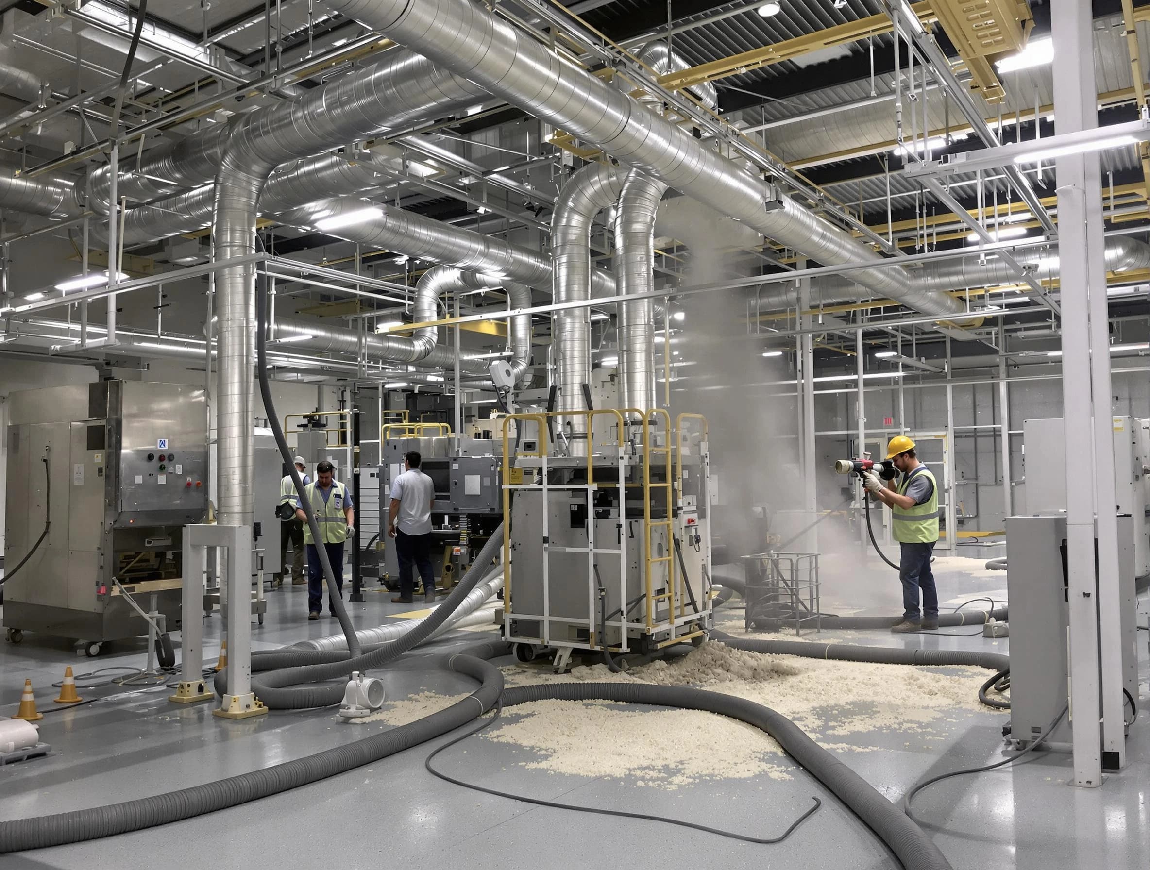 Heavy-duty industrial duct cleaning by Fort Lupton Air Duct Cleaning in Fort Lupton