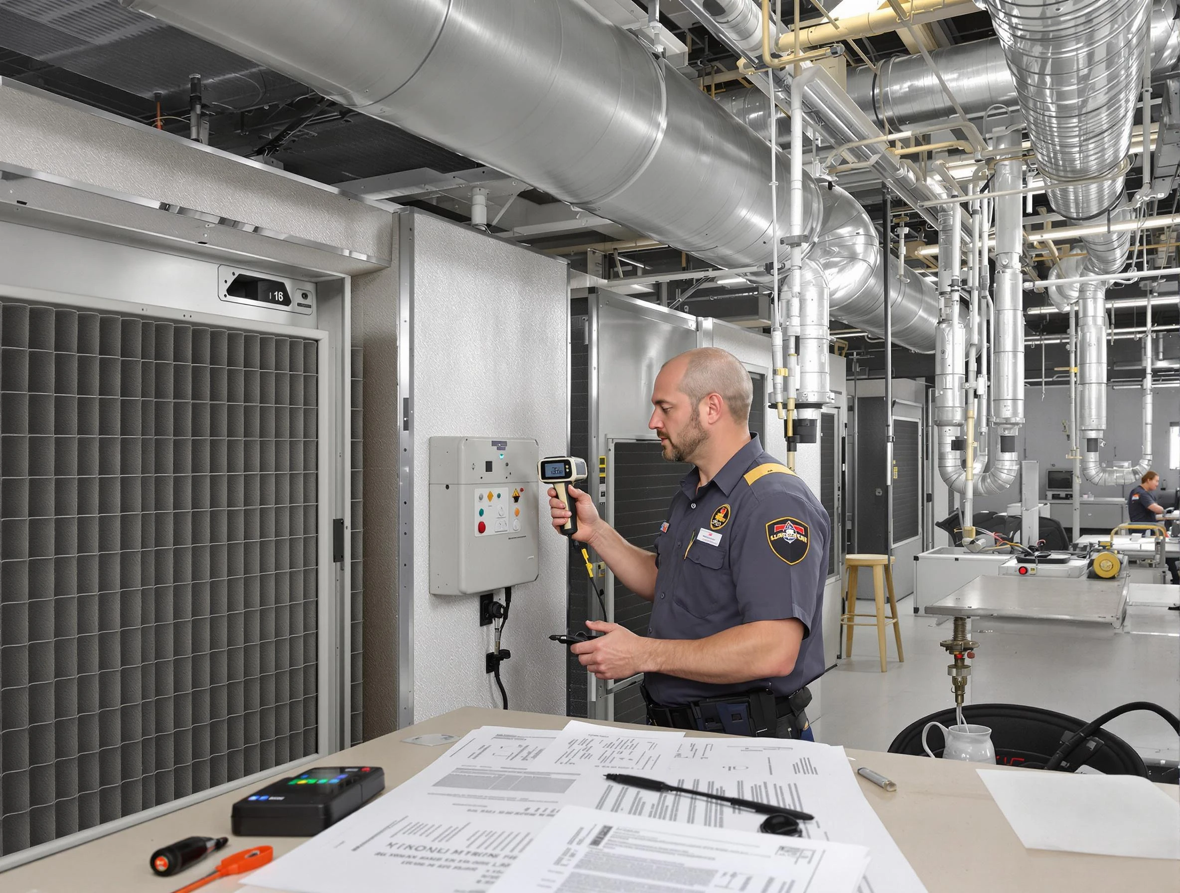 Professional filter system inspection by Fort Lupton Air Duct Cleaning in Fort Lupton